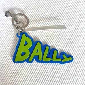 Bally Blue and Green Kids Keychain